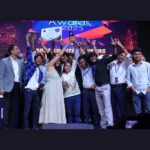 Om Creations Trust Students Honoured by Deputy CM of Maharashtra in Presence of Aamir Khan and Shaina NC